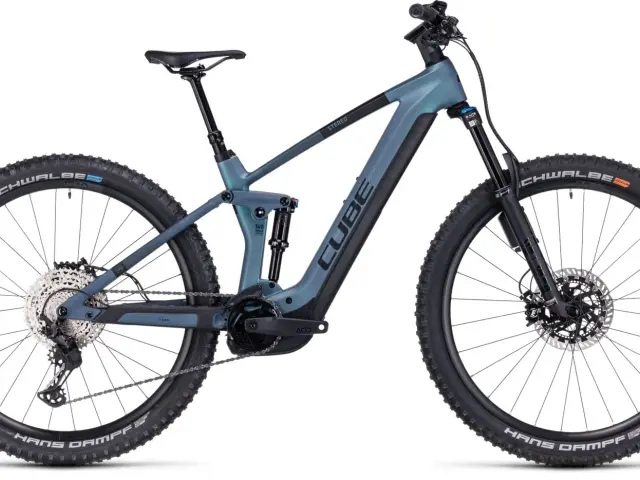 Cube STEREO HYBRID 140 HPC ABS 750 — bicicleta Montanha