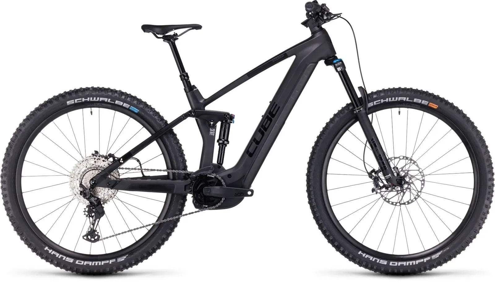 Cube Stereo Hybrid 140 HPC SLX 750 — bicicleta Elétrica
